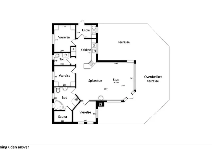 Lovely Summer House With Sea View Feriehus